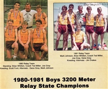 1980-81 Boys' 3200 Meter Relay