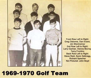 1969-70 Golf Team