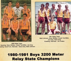 1980-81 Boys' 3200 Meter Relay